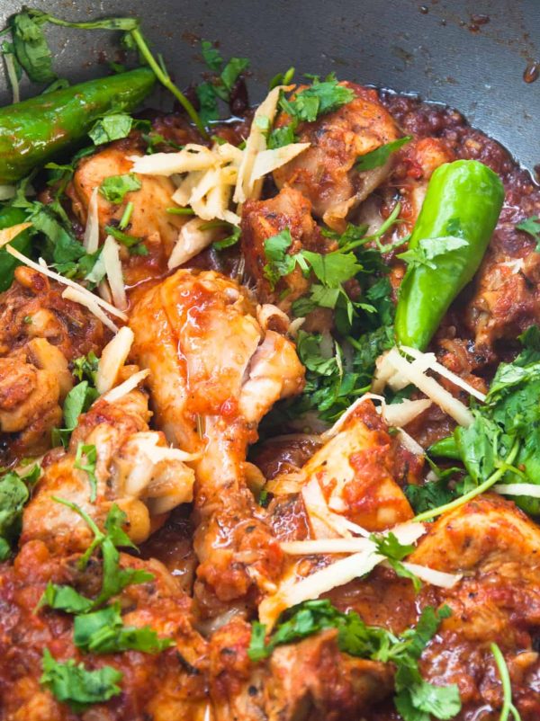 Chicken Namkeen Karahi